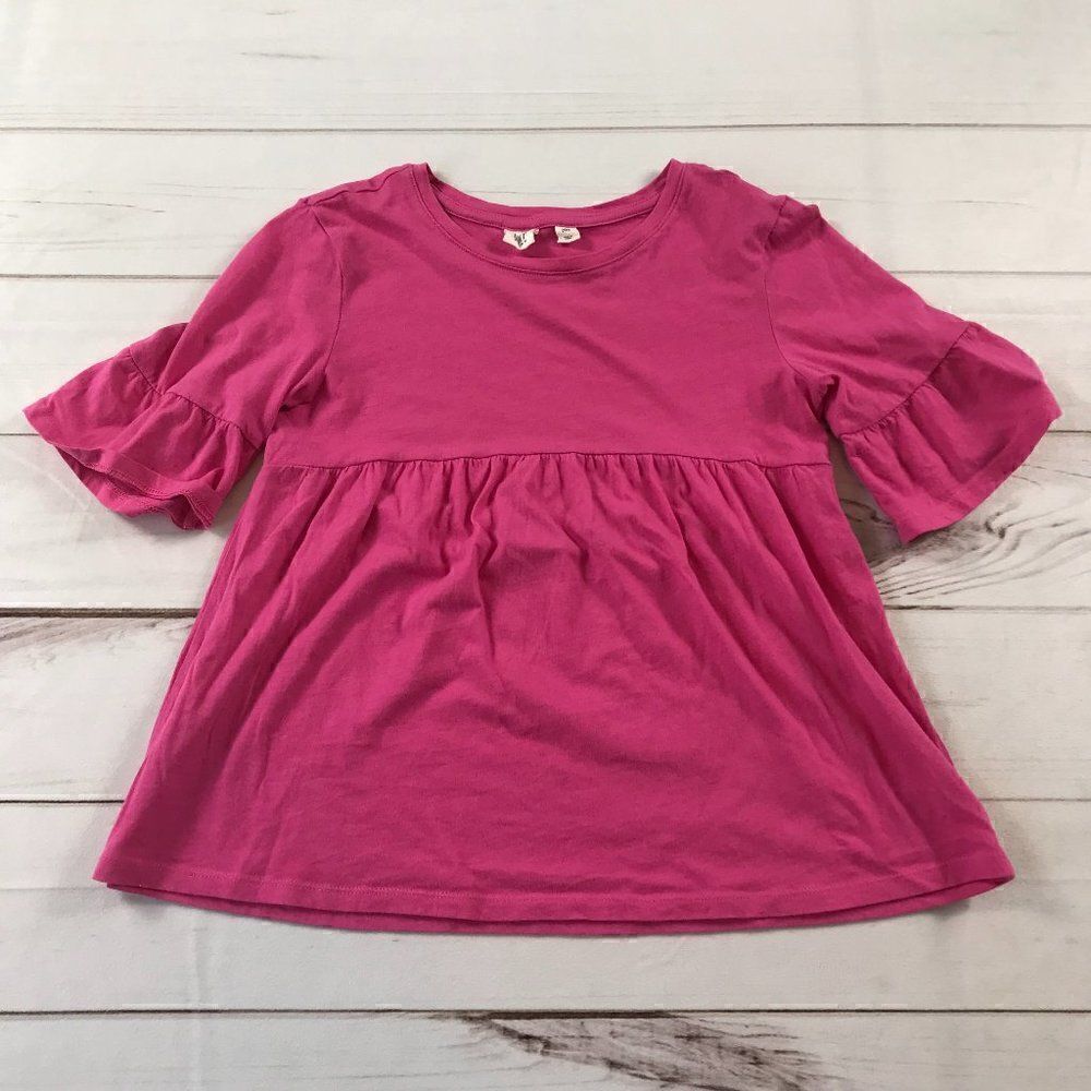 GAP Kids Pink Classic Bell Sleeve Blouse